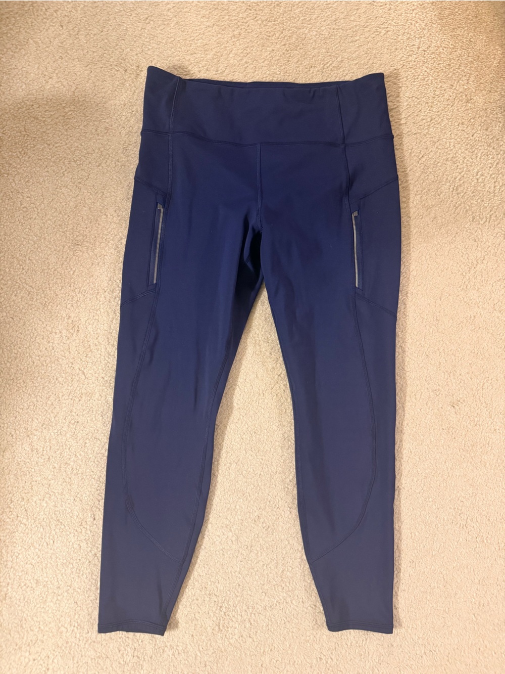Athleta Deep Navy High-Rise Performance Leggings